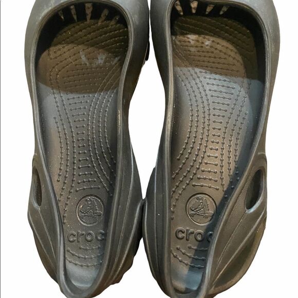 Crocs Malindi Womens Slip On Slingback Ballet Flats Shoes Sandals Size 8 - Picture 3 of 16